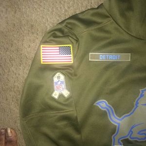 detroit lions veterans day hoodie